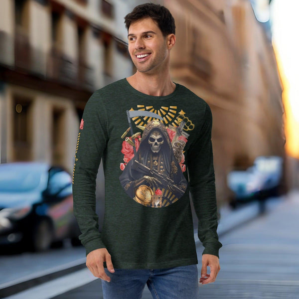 Narcos Santa Muerte Long Sleeve Shirt